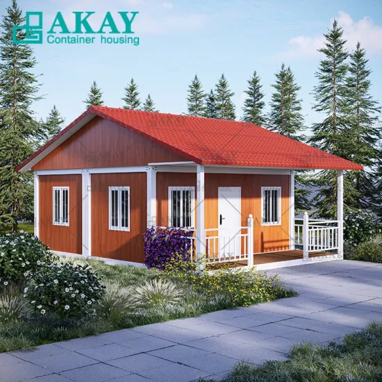 Akay 20FT pré-fabricado/pré-fabricado/casa modular de luxo/casa de contêiner/casas de contêiner de armazenamento fornecimento de vilas